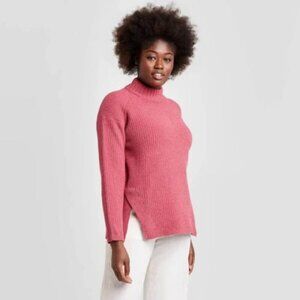A New Day Mock Turtleneck Pullover Sweater